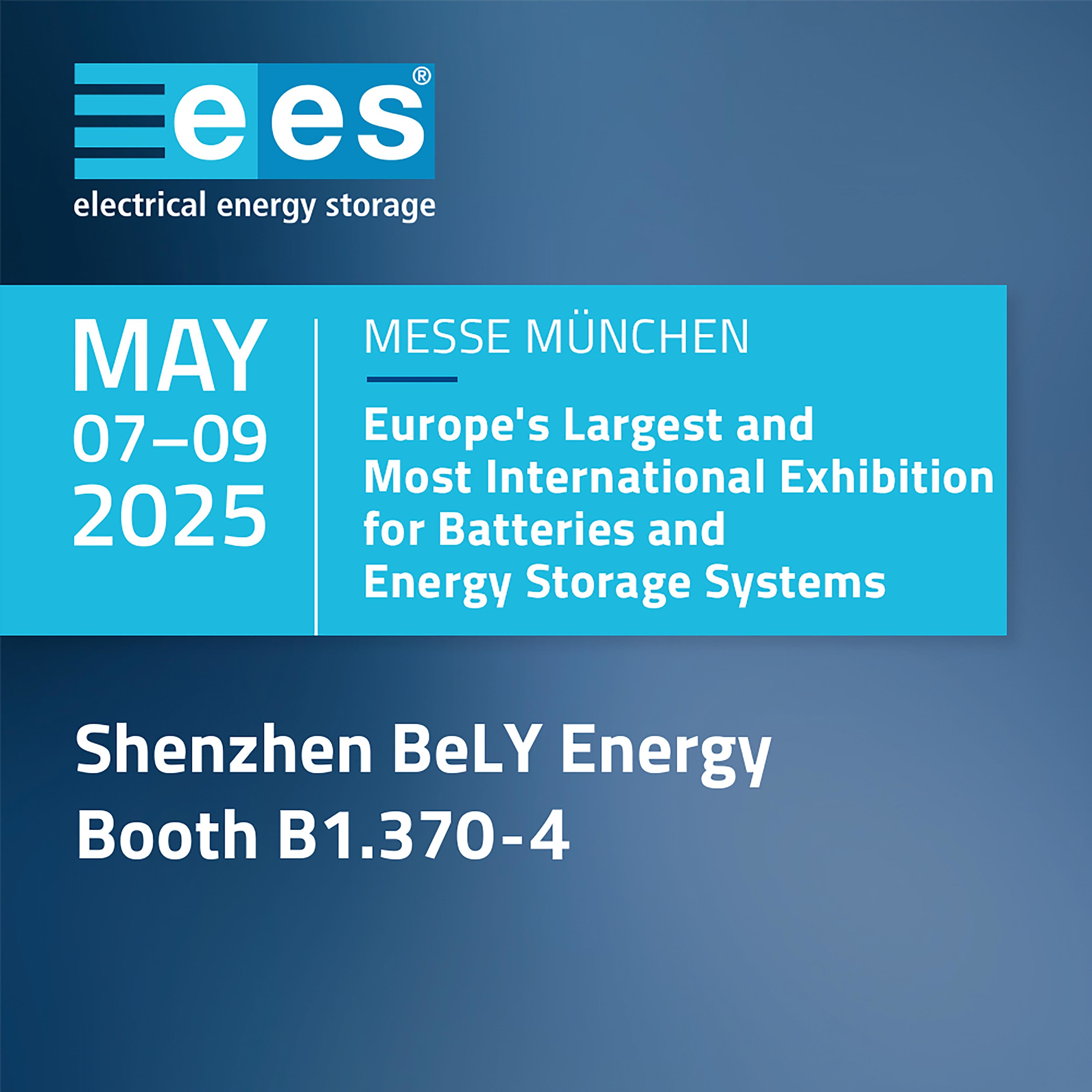 آخرین وبلاگ های شرکت در مورد خوش آمدید برای بازدید از BeLY Energy در The smarter E Europe 2025