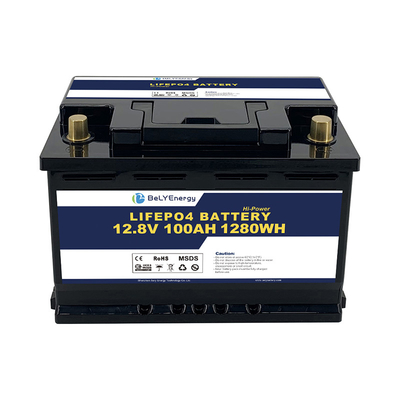 خرید بیلی انرژی 100AH 12V LiFePo4 باتری چرخه عمیق قابل شارژ برای UPS online manufacture