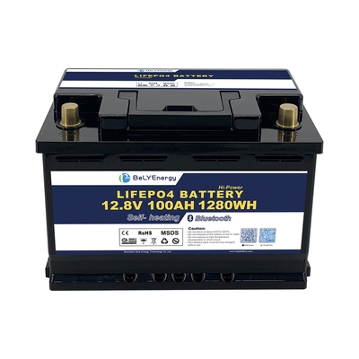 خرید چرخ دستی گلف برقی Lithtech Lifepo4 باتری لیتیومی 12 ولت 100 ساعت قابل شارژ online manufacture