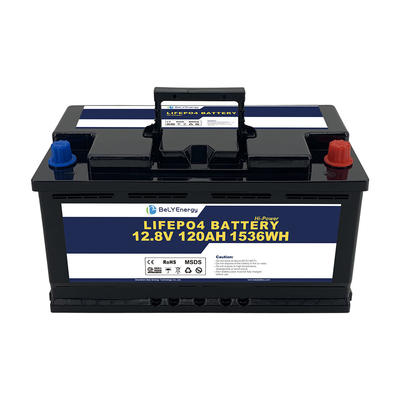 خرید بیلی انرژی شارژ مجدد 12V 120AH باتری بسته برای خانه سیستم ذخیره انرژی خورشیدی RV پزشکی online manufacture