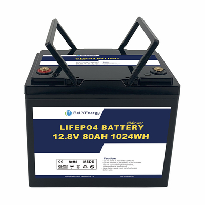 خرید باتری Inbuit BMS 12V 80AH Lifepo4 برای سیستم انرژی خورشیدی الکترونیک مصرفی پزشکی online manufacture