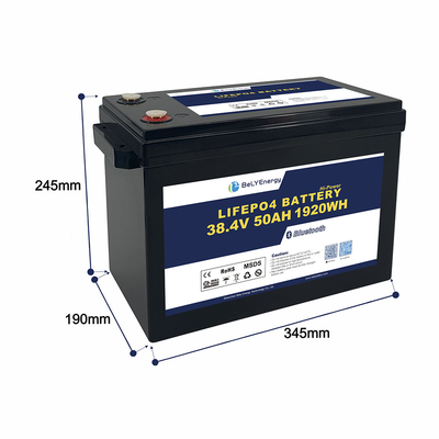 خرید بیلی باتری 50AH 36V LiFePO4 برای خانه سیستم ذخیره انرژی خورشیدی قایق زیردریایی online manufacture