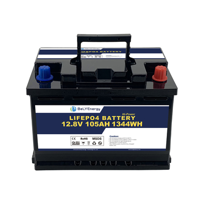 خرید باطری لیتیوم 12V 105ah برای ذخیره انرژی سیستم انرژی خورشیدی online manufacture