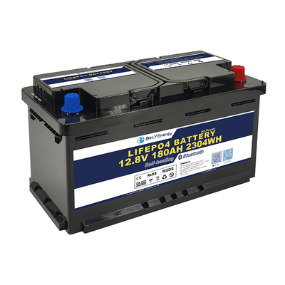 خرید IP65 محفظه باتری LiFePo4 12V180AH برای RV 5000 چرخه عمر 2304Wh انرژی online manufacture