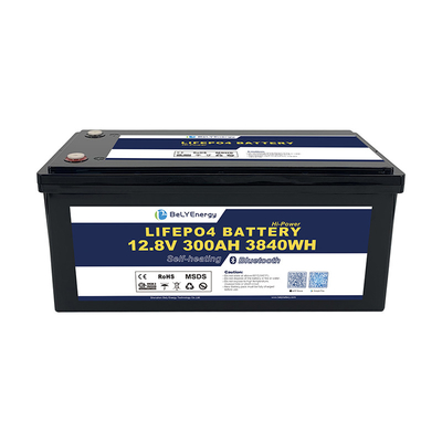 خرید باتری لیتیوم LiFePO4 12V300AH M8 نوع ترمینال 30kg 14.6V محافظت از ولتاژ بالا online manufacture