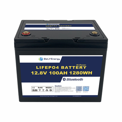خرید IP65 ضد آب 3.5V سلول های تعادل باتری لیتیوم 12V100Ah باتری خورشیدی لیتیوم online manufacture