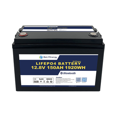خرید 150Ah M8 ترمینال باتری لیتیوم دریایی باتری خورشیدی 12.8V ABS Case online manufacture