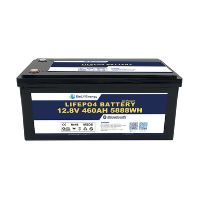 خرید 5000 چرخه انعطاف پذیری شارژ سریع خارج از شبکه باتری خورشیدی 12.8V 460Ah با بلوتوث online manufacture