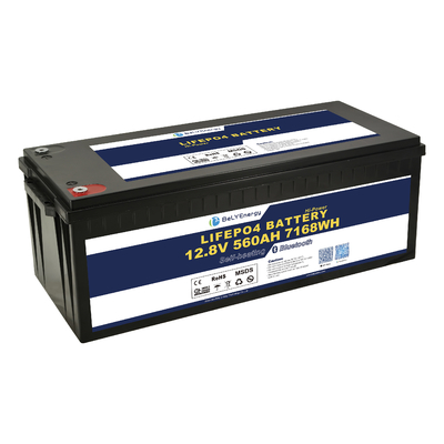 خرید ABS Shell طول عمر طولانی 12.8V 560Ah LiFePO4 باتری لیتیوم با اتصال بلوتوث online manufacture