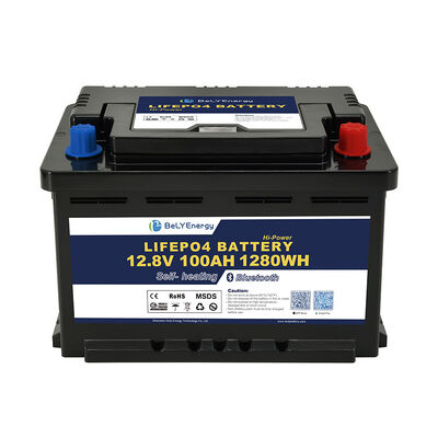 خرید باتری قابل حمل با کیفیت بالا 3000 چرخه LiFePO4 12V100Ah برای قایق online manufacture