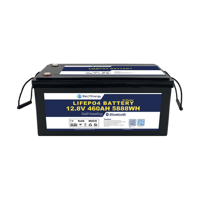 خرید ظرفیت بالا 12 ولت 460AH باتری لیتیوم LiFePO4 با 200A BMS فعلی با BT و گرمایش خود online manufacture