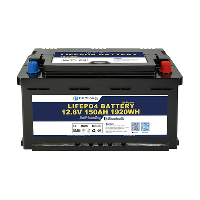 خرید طول عمر طولانی با عملکرد بالا و بدون تعمیر و نگهداری باتری H8 DIN 12V LiFePo4 برای کاروان online manufacture
