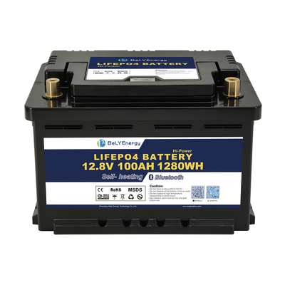 خرید باتری هوشمند BMS 12V LiFePo4 با ظرفیت 100AH برای کاربردهای متنوع و نصب آسان زیر صندلی online manufacture