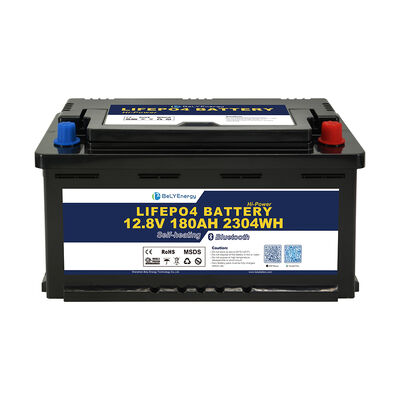خرید Residential Energy Storage Long Lifespan  Bluetooth 12V LiFePo4 Battery With 180Ah Nominal Capacity And 2304Wh Energy online manufacture