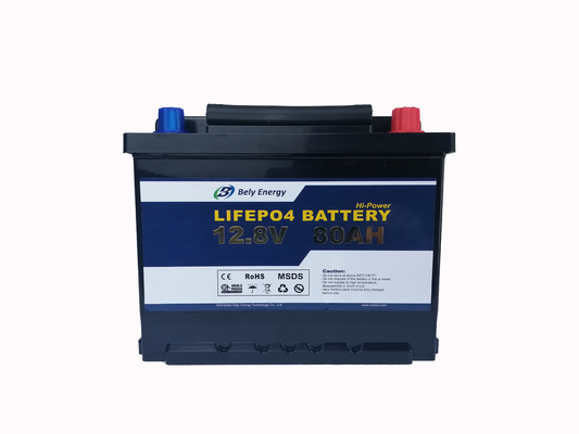 خرید باتری 100٪ DOD 80 آمپر ساعت 12 ولت LiFePo4 باتری قابل شارژ Lifepo4 کاروان باتری online manufacture