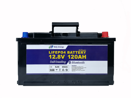 خرید وسایل نقلیه الکتریکی UPS 12.8V 120Ah سیکل عمیق باتری لیتیوم خورشیدی خورشیدی online manufacture