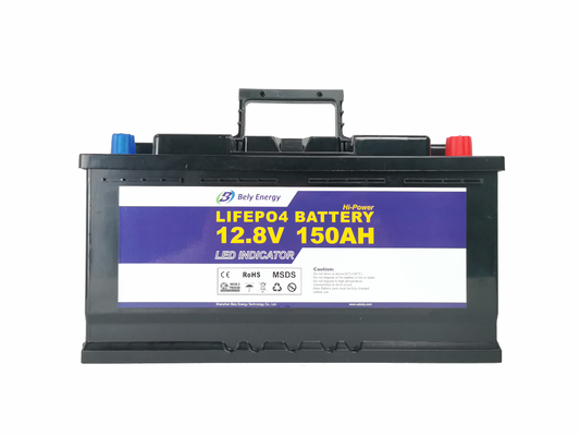 خرید باتری LED 12V 150Ah LiFePo4 Home باتری سیستم ذخیره انرژی خورشیدی online manufacture