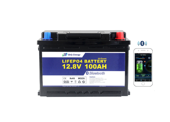 خرید باتری بلوتوث لیتیوم یون Lifepo4 باتری 12 ولت 100 آمپر online manufacture