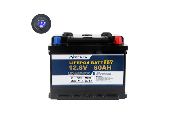 خرید Rechargeable 12V LiFePo4 Battery 12V 80Ah Led Light Lithium Battery ,  for Electric tricycle online manufacture