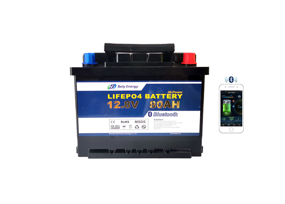 خرید ماشین چمن زنی GPS BMS لیتیوم یون باتری 12 ولت 80 آمپر LiFePO4 باتری 1024 وات ساعت online manufacture