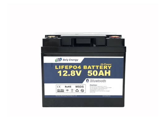 خرید BMS بلوتوث 4.0 12 ولت LiFePo4 باتری 50 آمپر ساعت باتری لیتیوم یون online manufacture