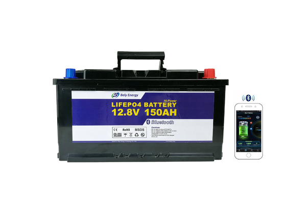 خرید باتری قابل شارژ بلوتوث LiFePo4 12v 150ah Cart Cart online manufacture