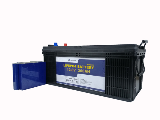 خرید باتری چرخه یونی لیتیوم ضد UV 2560Wh 12v 200ah online manufacture