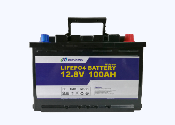 خرید صندلی چرخدار 12 ولت LiFePo4 باتری 100 آمپر باتری لیتیوم یون برای نور اضطراری online manufacture