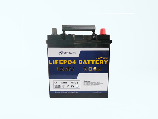 خرید کارت گلف MSDS 12V 50Ah باتری لیتیوم ذخیره انرژی با لامپ led online manufacture