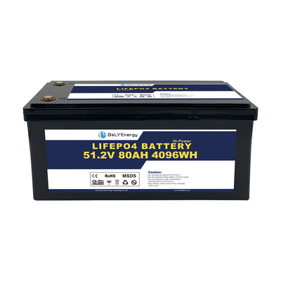 باتری لیتیوم با ظرفیت کامل دوستدار محیط زیست 48v 80ah Lifepo4 برای قایق ها Ev زیردریایی