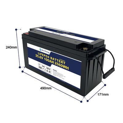 بیلی انرژی 24V 100AH باتری LiFePo4 برای قایق ها ایستگاه پایه ذخیره انرژی EV
