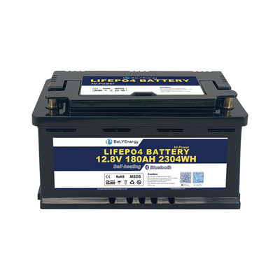DIN H8 مورد 12V 180AH LiFePO4 باتری لیتیوم با BT و خود گرم کردن