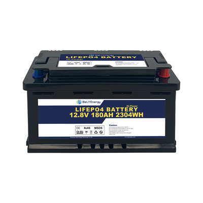 RV LiFePO4 باتری برای ذخیره انرژی 12V 180AH نسخه استاندارد