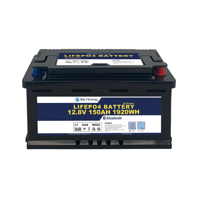 باتری لیتیوم LiFePO4 با BT 12V 150AH برای RV / CARAVAN / MARINE