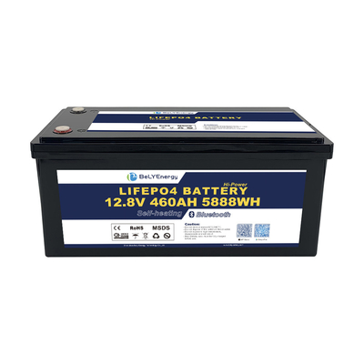 باتری لیتیوم LiFePO4 12V 460AH با جریان 200A BMS با BT و گرمایش خود