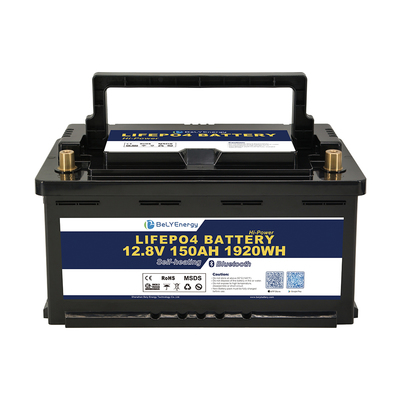 باتری با دوام طولانی Lifepo4 12V 150Ah با حداکثر تخلیه مداوم 160A و ≥3000 چرخه