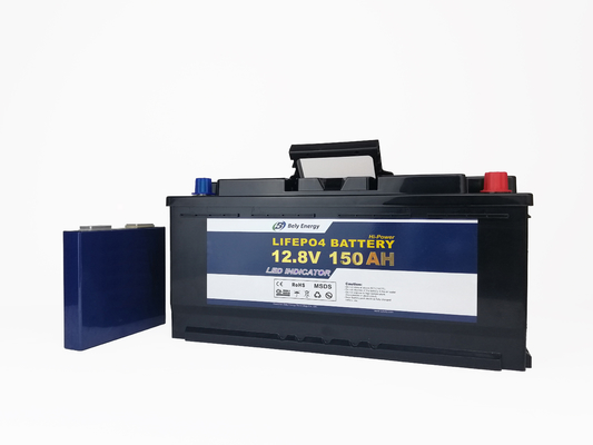 باتری قابل شارژ 1920WH LiFePO4 12V 150AH با مانیتور LCD