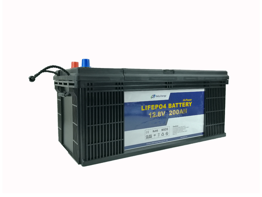 باتری Lifepo4 UN38.3 3000 چرخه 12V 200Ah برای ذخیره انرژی خورشیدی